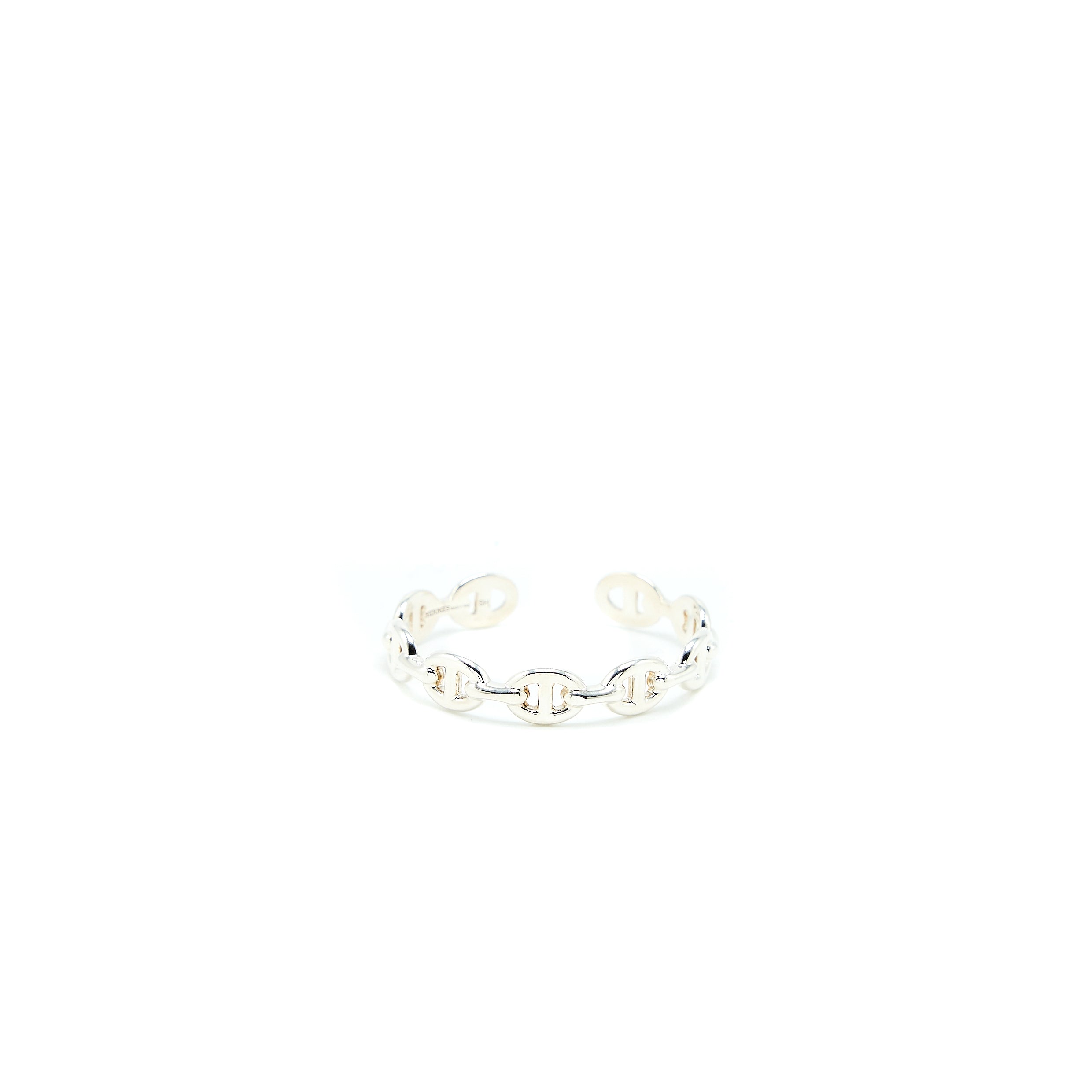 HERMES CHANIE D‘ANCRE ENCHAINEE BRACELET SILVER