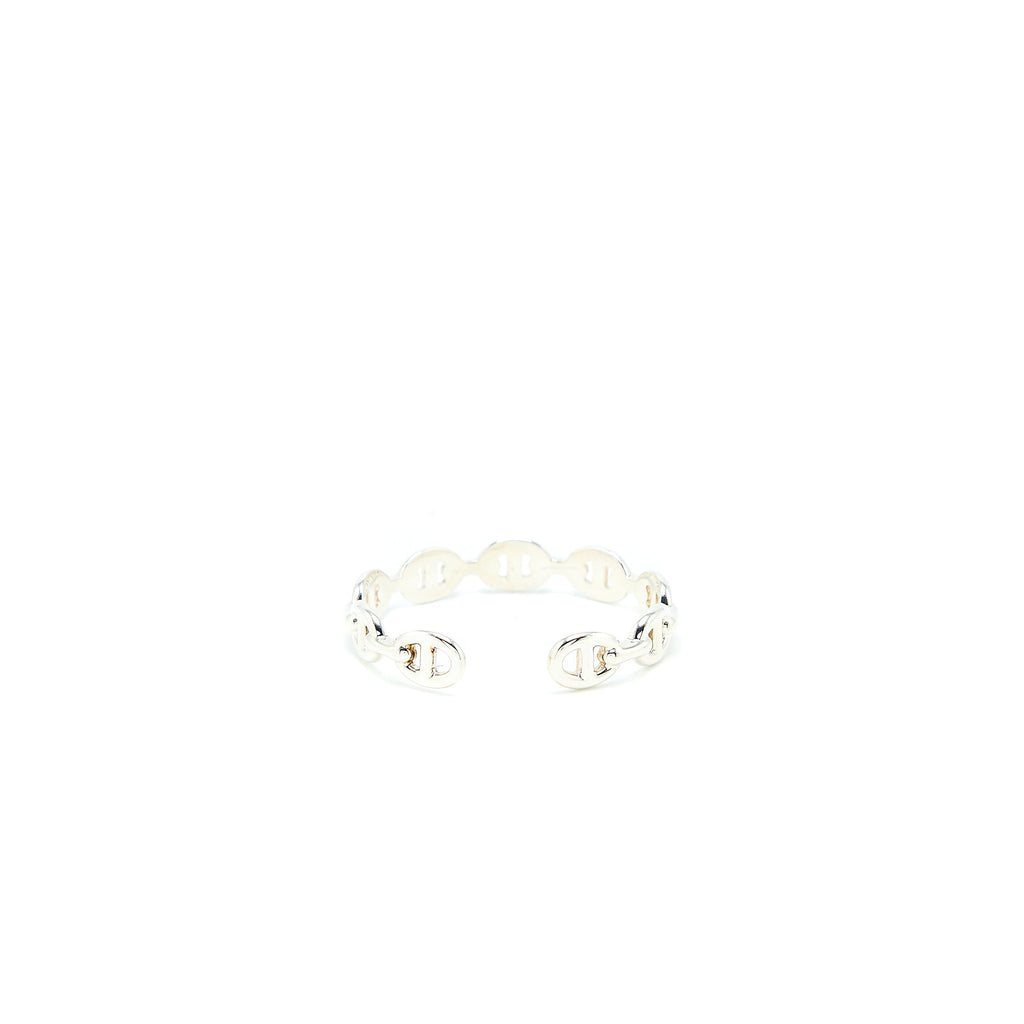 HERMES CHANIE D‘ANCRE ENCHAINEE BRACELET SILVER