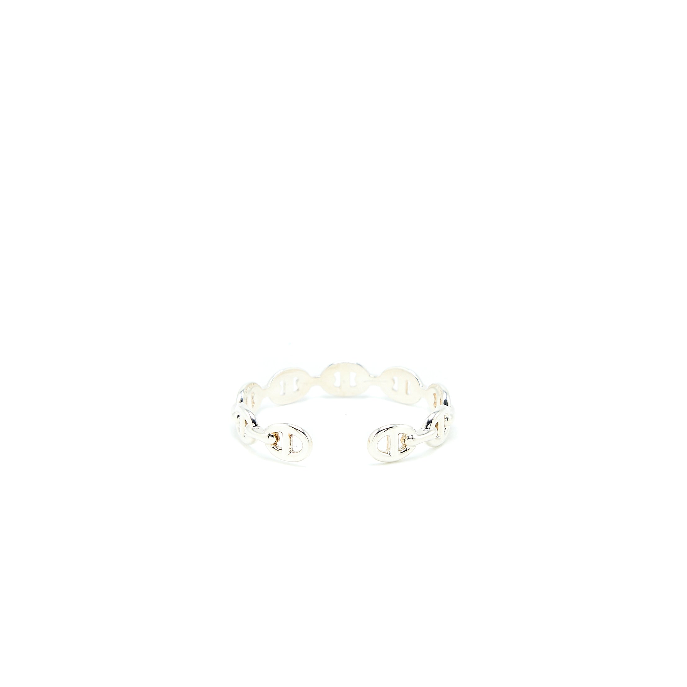 HERMES CHANIE D‘ANCRE ENCHAINEE BRACELET SILVER