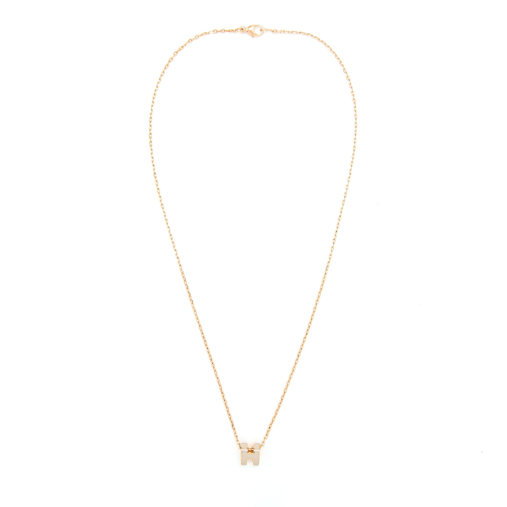 HERMES MINI POP H PENDANT MARRON GLACE RGHW