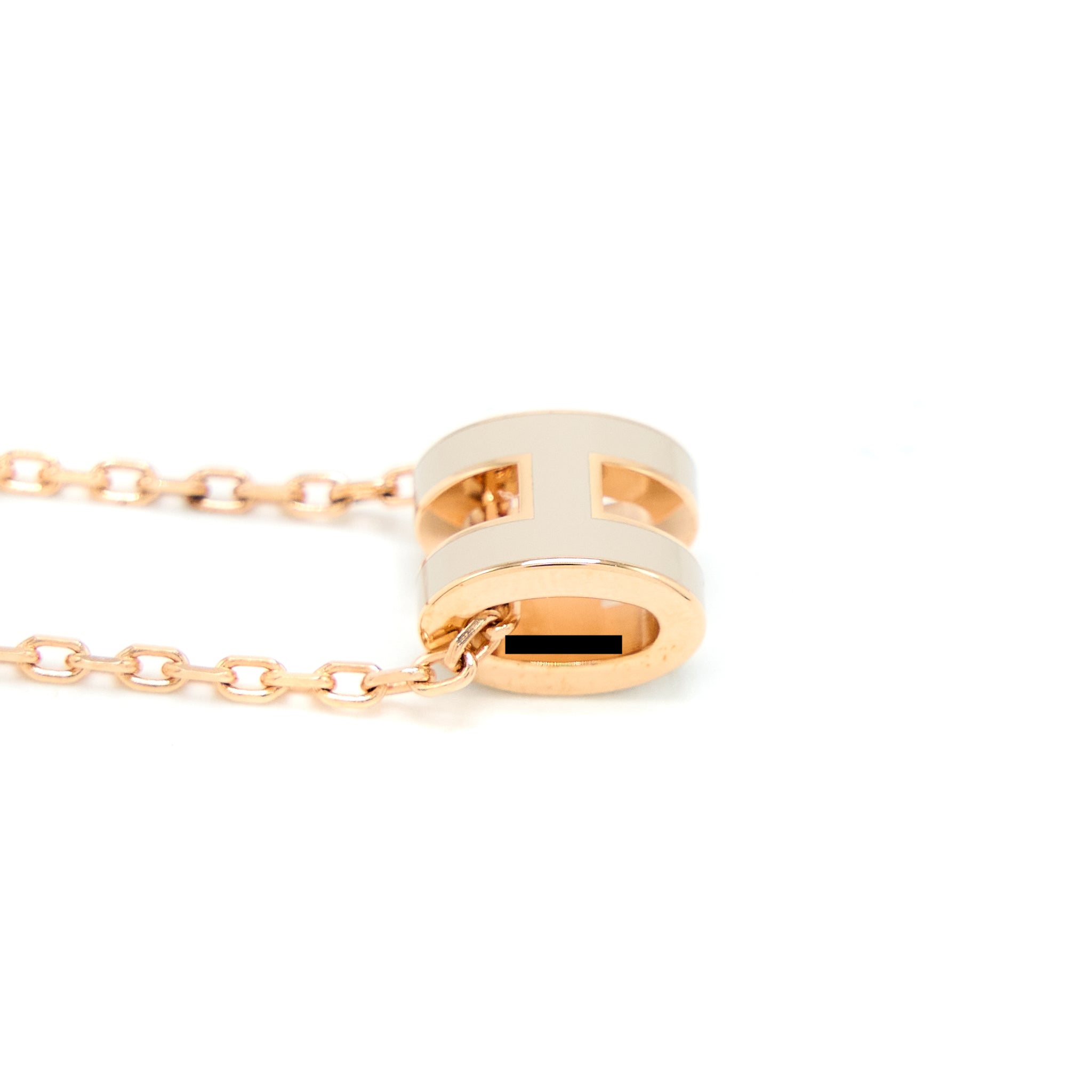HERMES MINI POP H PENDANT MARRON GLACE RGHW