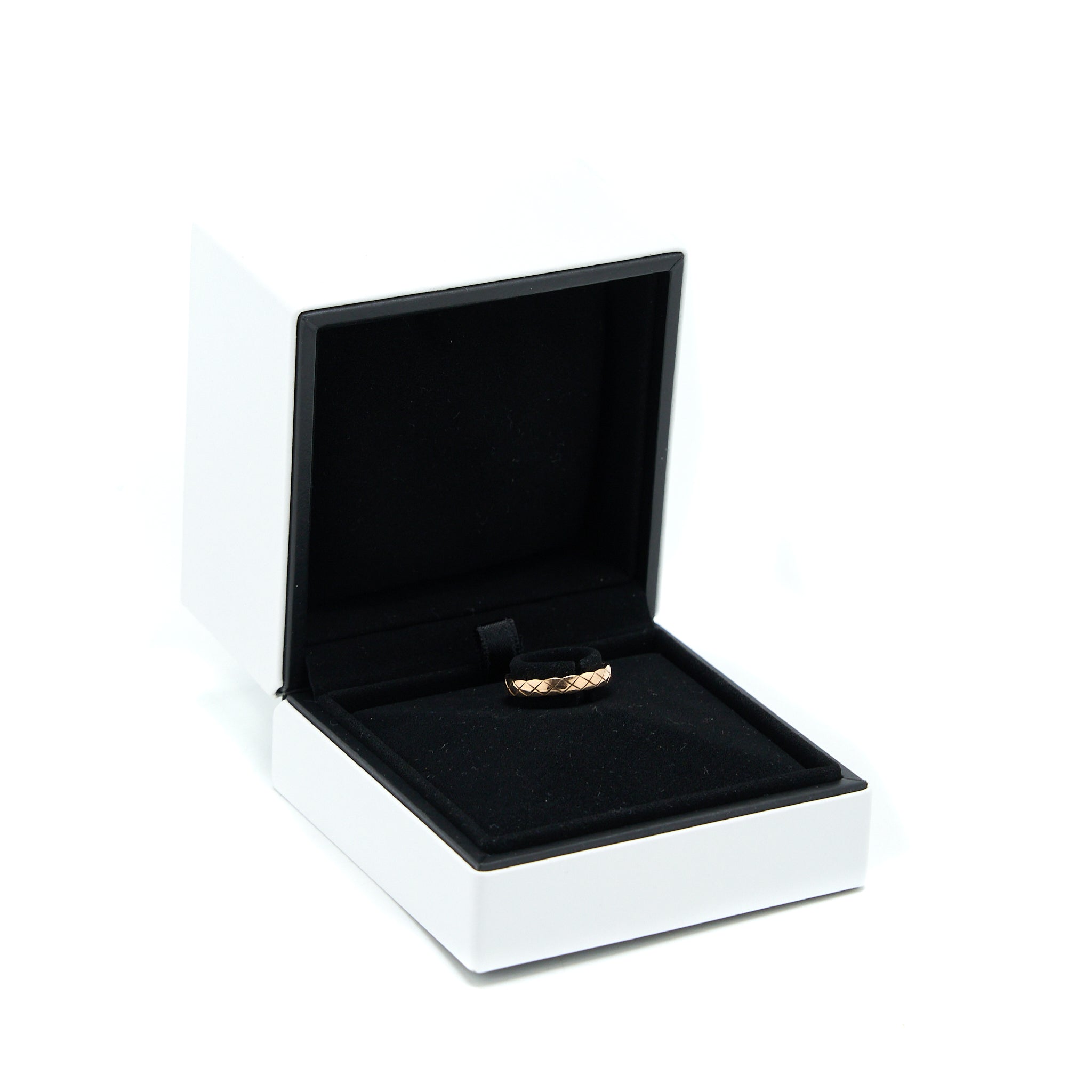 CHANEL COCO CRUSH RING MINI VERSION BEIGE GOLD