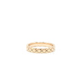 CHANEL COCO CRUSH RING MINI VERSION BEIGE GOLD