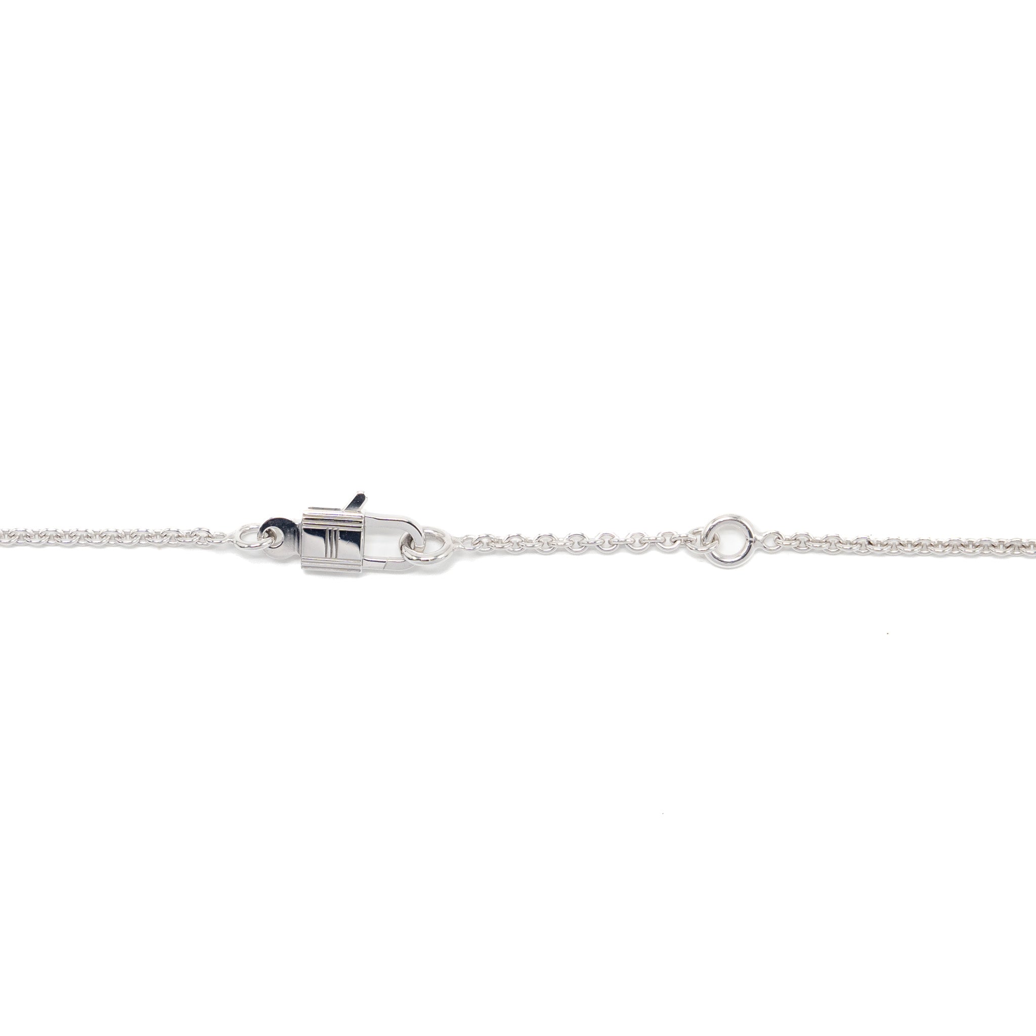 HERMES AMULETTES CONSTANCE PENDANT WHITE GOLD, DIAMONDS