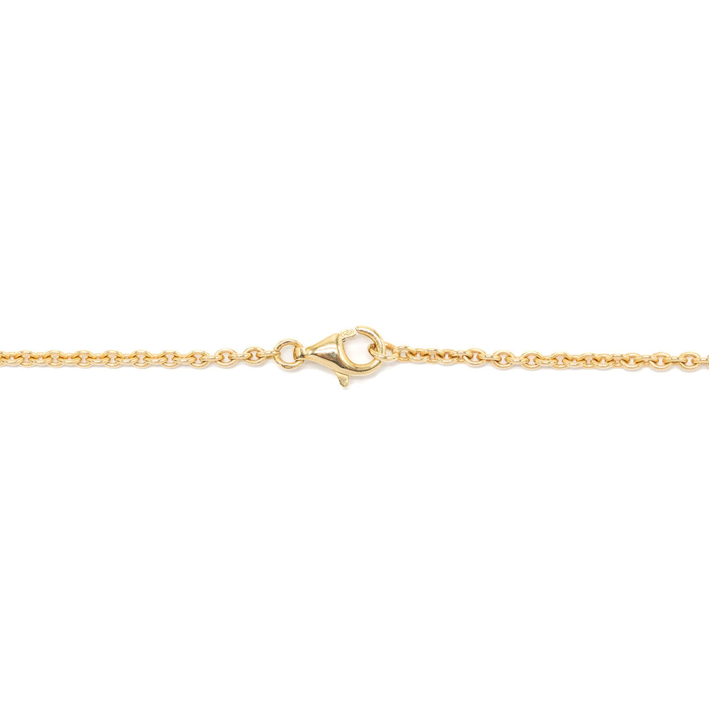 VAN CLEEF AND ARPELS PURE ALHAMBRA PENDANT ONYX YELLOW GOLD