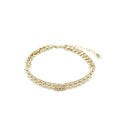 CHANEL 22C CHOKER LIGHT GOLD TONE