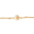 BVLGARI /MEDIUM COURSE BRACELET PINK GOLD AND MOTHER OF PEARL