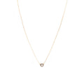 TIFFANY DIAMONDS BY THE YARD NECKLACE ROSE GOLD SINGLE DIAMOND