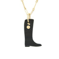 HERMES AMULETTE LAQUEE CAVALIER PENDANT