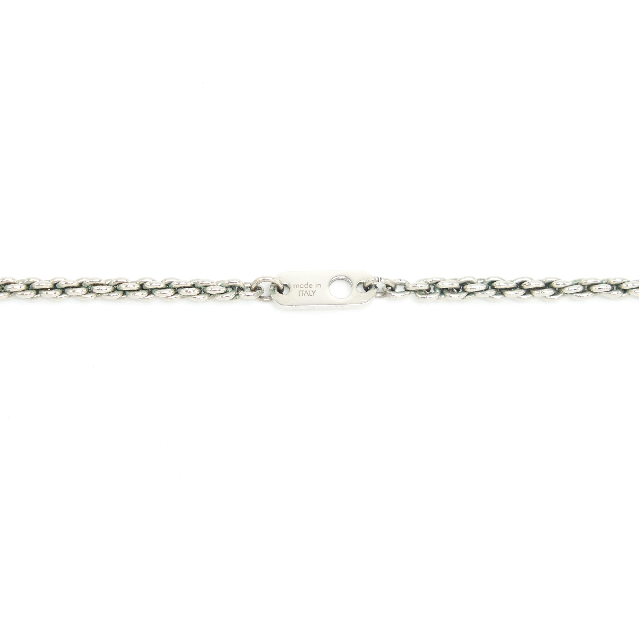 LOUIS VUITTON × NIGO MOUNTAIN BEAR SILVER NECKLACE