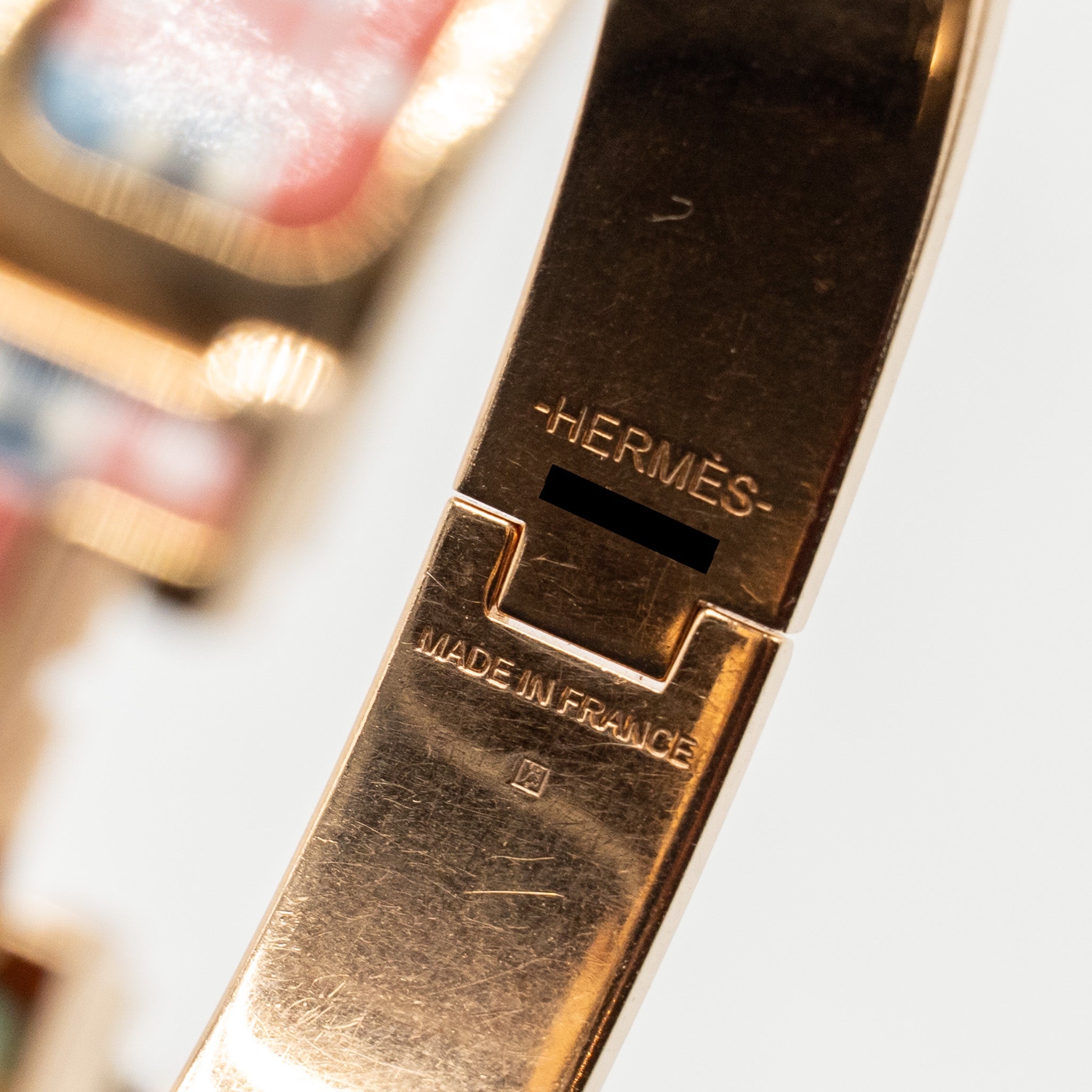 HERMES CLIC H BRACELET SON DU H MULTICOLOUR RGHW