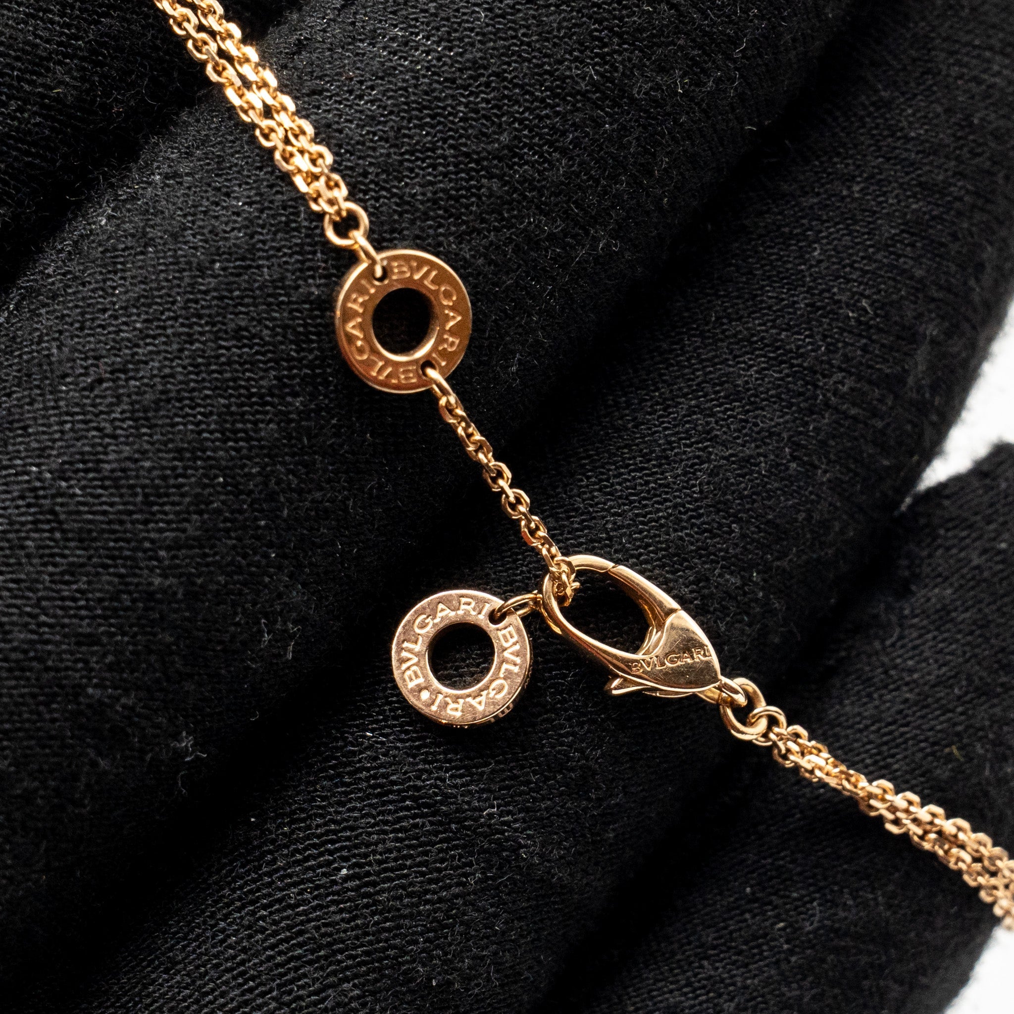 BVLGARI DIVAS’ DREAM BRACELET ROSE GOLD, CARNELIAN