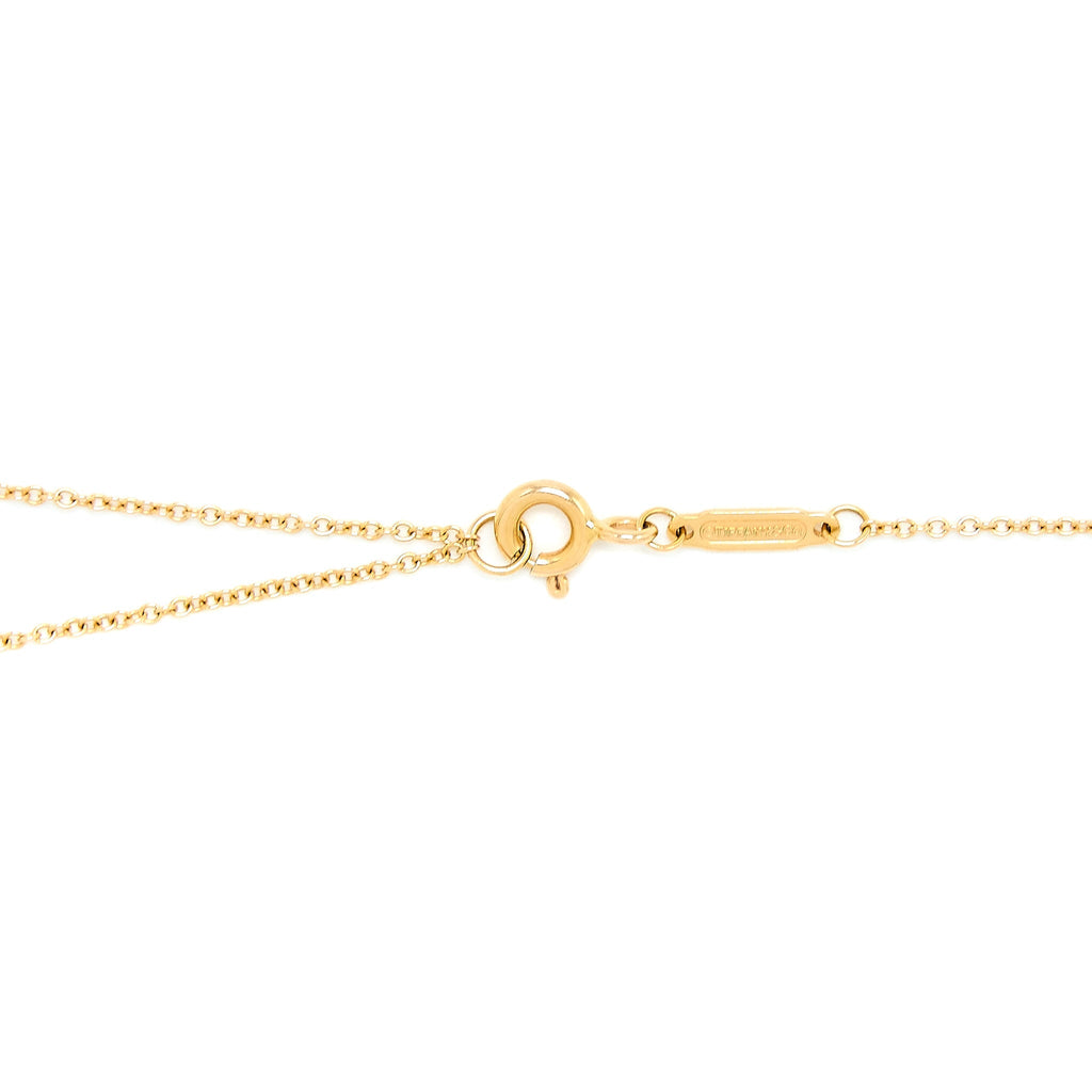 TIFFANY & CO. T SMILE PENDANT ROSE GOLD, SMALL MODE