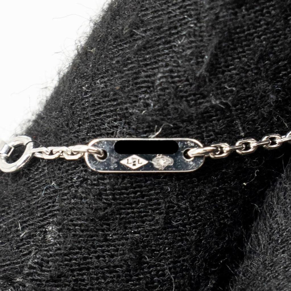 VAN CLEEF & ARPELS SWEET ALHAMBRA BRACELET WHITE GOLD WITH DIAMONDS