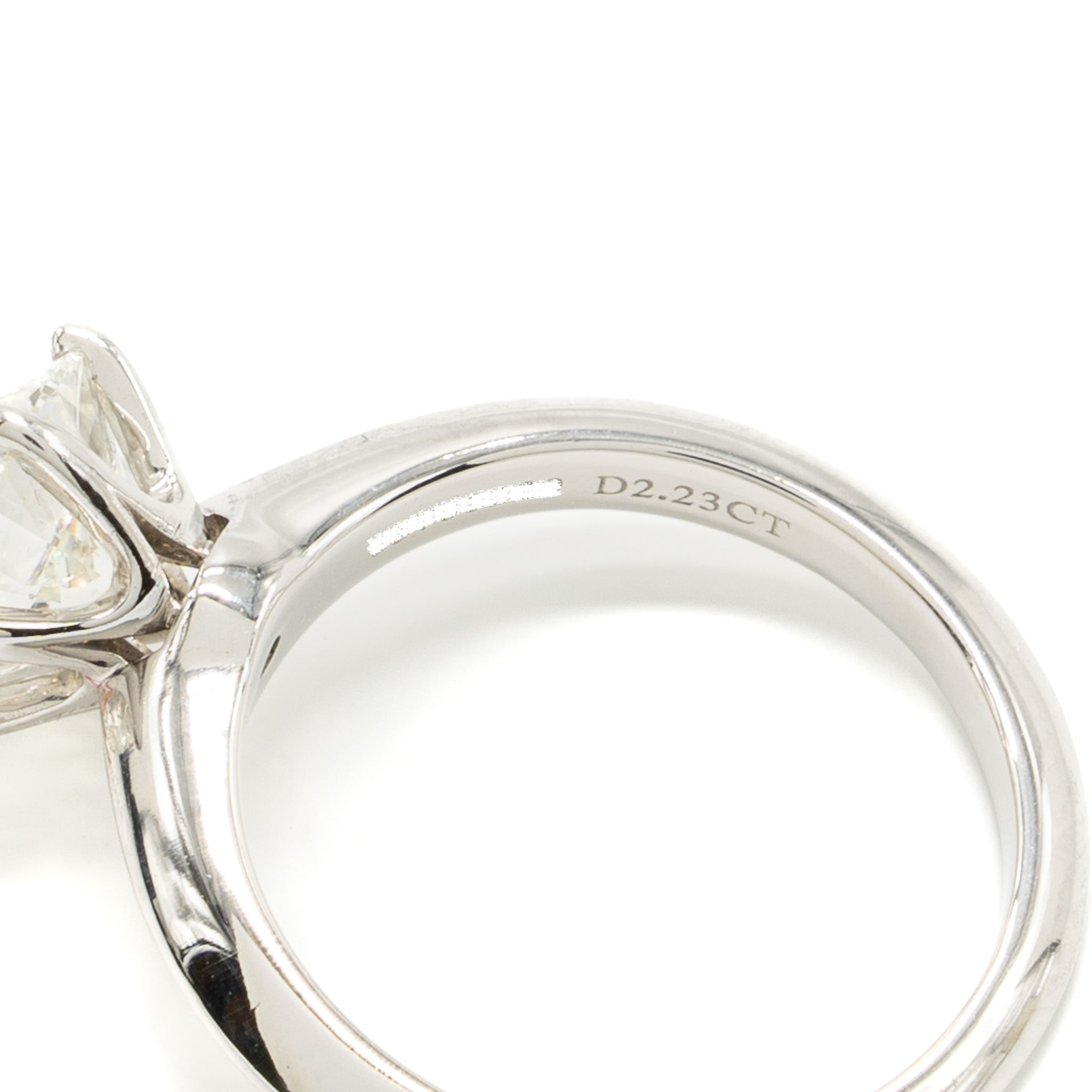 TIFFANY DIAMOND RING 2.23CT COLOR I, VS1