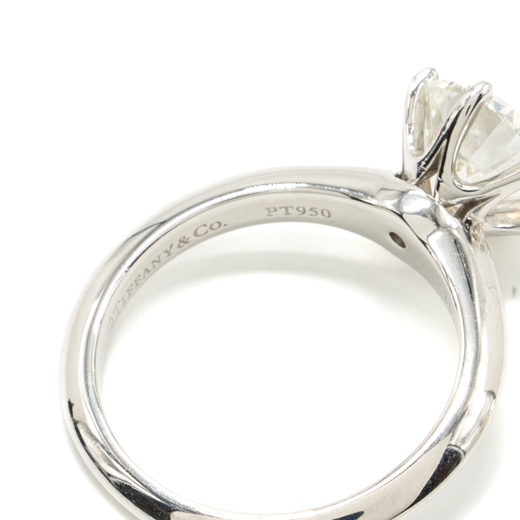 TIFFANY DIAMOND RING 2.23CT COLOR I, VS1