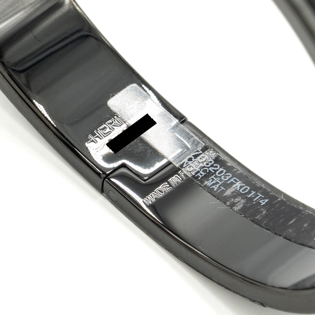 HERMES SIZE T4 CLIC HH BRACELET SO BLACK