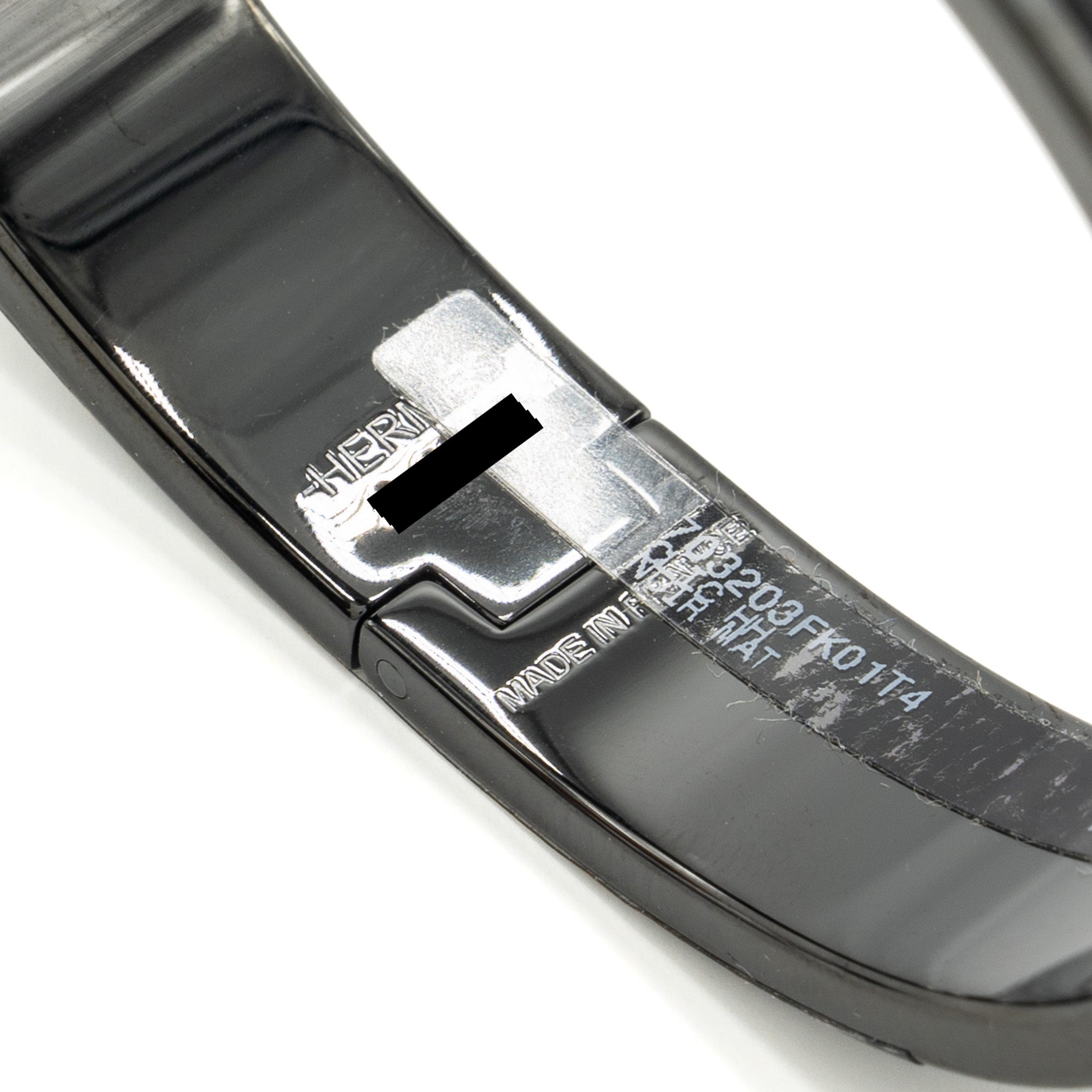 HERMES SIZE T4 CLIC HH BRACELET SO BLACK