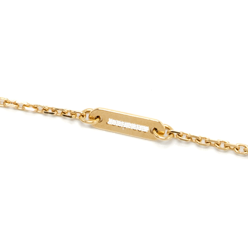 VAN CLEEF & ARPELS FRIVOLE PENDANT EMERALD YELLOW GOLD