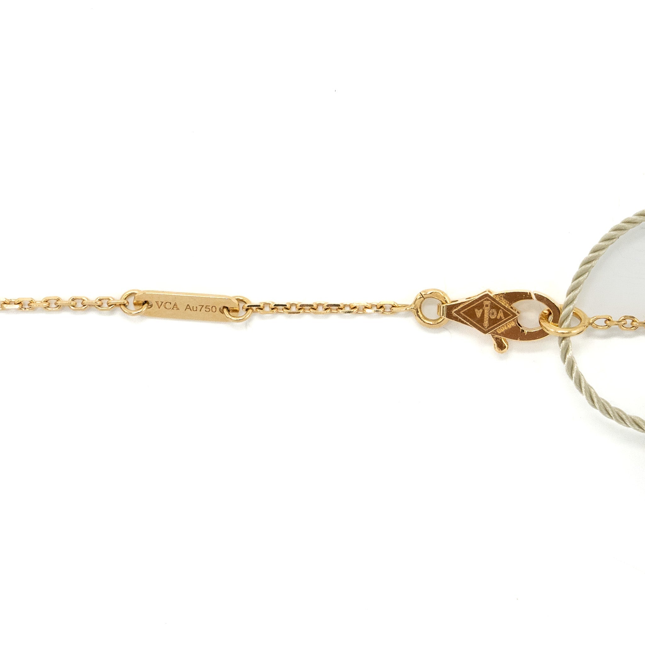 VAN CLEEF & ARPELS FRIVOLE PENDANT EMERALD YELLOW GOLD