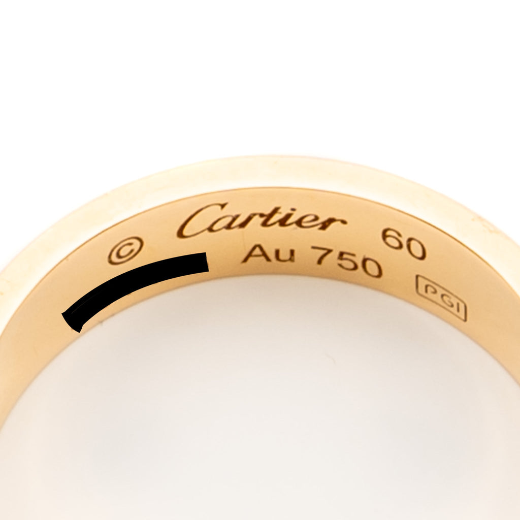 CARTIER LOVE RING ROSE GOLD