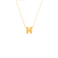 HERMES MINI POP H PENDANT ORANGE GHW