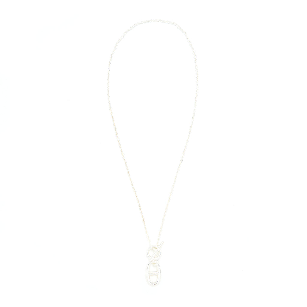 HERMES CHAINE D'ANCRE PENDANT STERLING SILVER