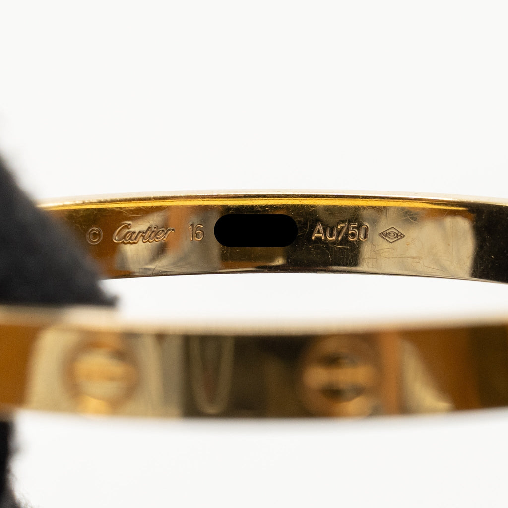 CARTIER LOVE BRACELET YELLOW GOLD