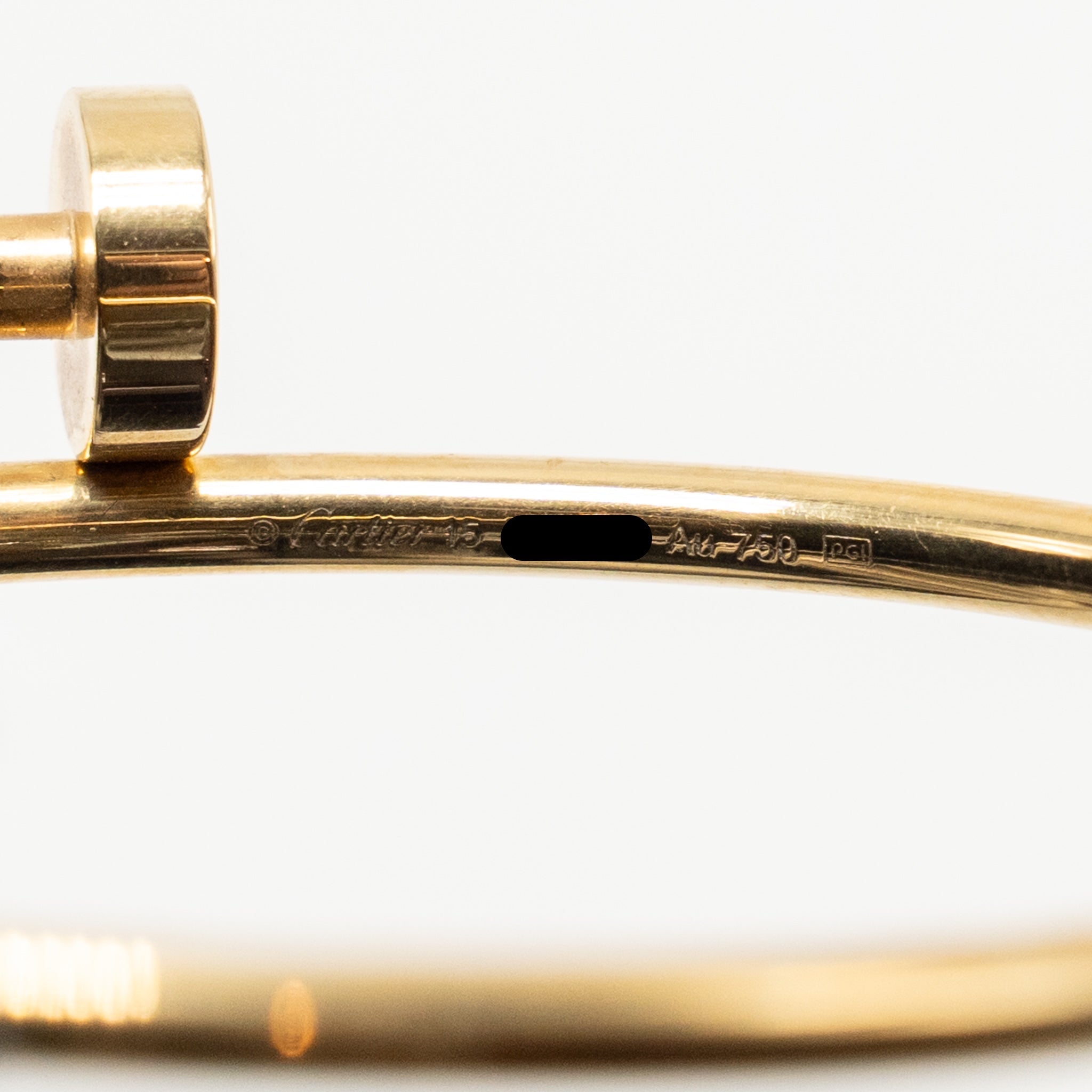 CARTIER JUSTE UN CLOU BRACELET YELLOW GOLD