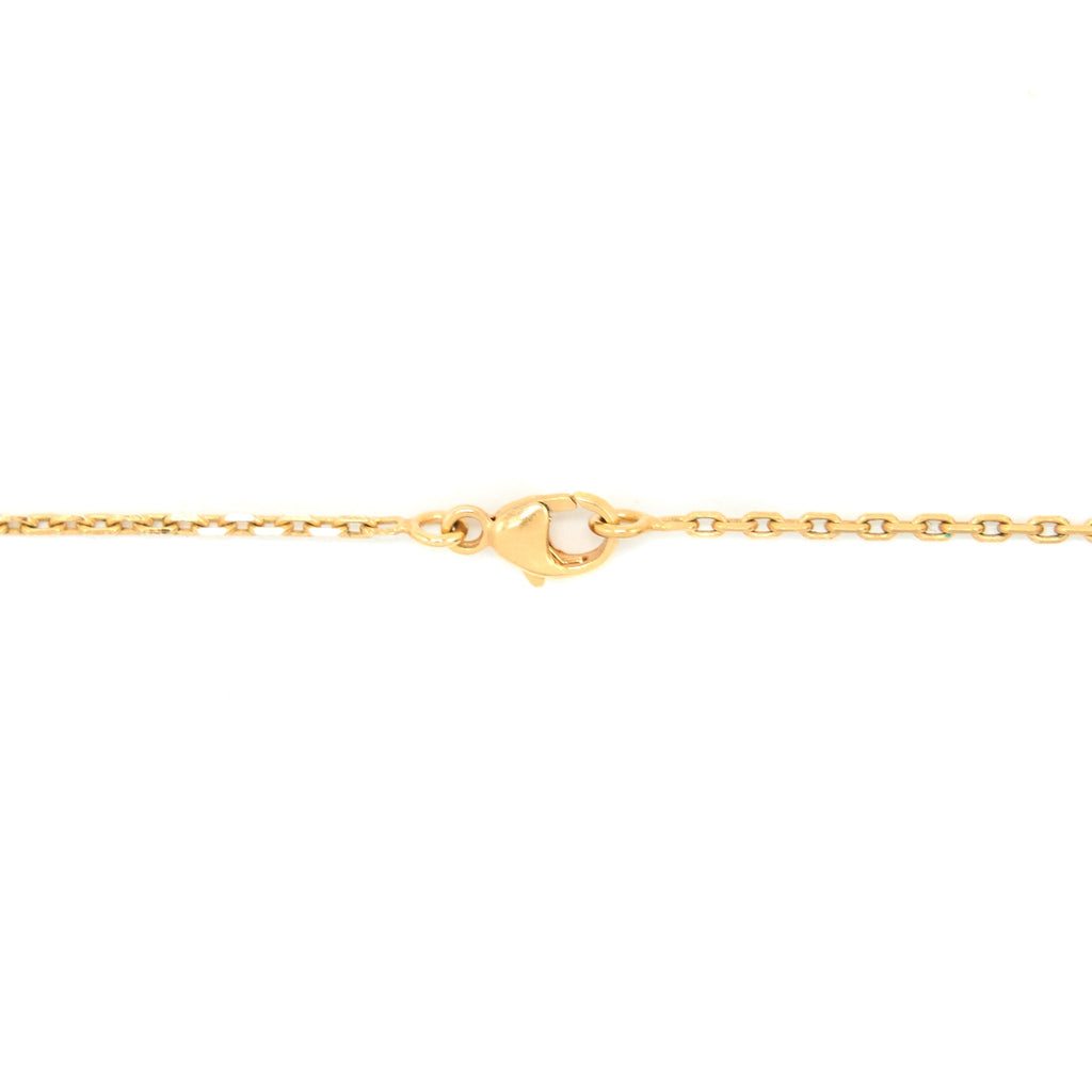 HERMES POP H PENDANT BLACK GOLD TONE