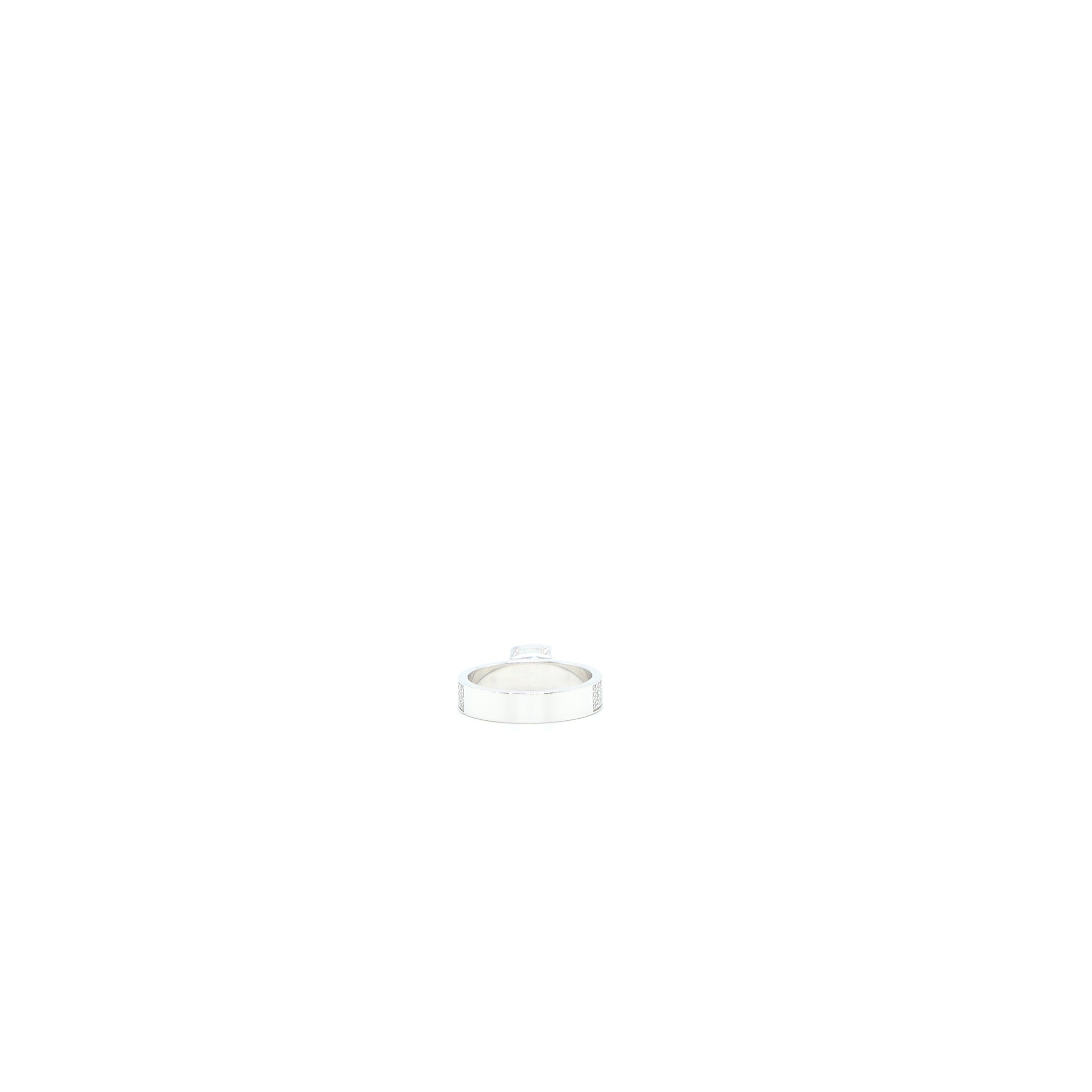 HERMES KELLY CLOCHETTE RING WHITE GOLD WITH DIAMONDS