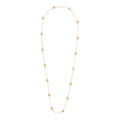 VAN CLEEF & ARPELS SWEET ALHAMBRA 16 MOTIF LONG NECKLACE ROSE GOLD