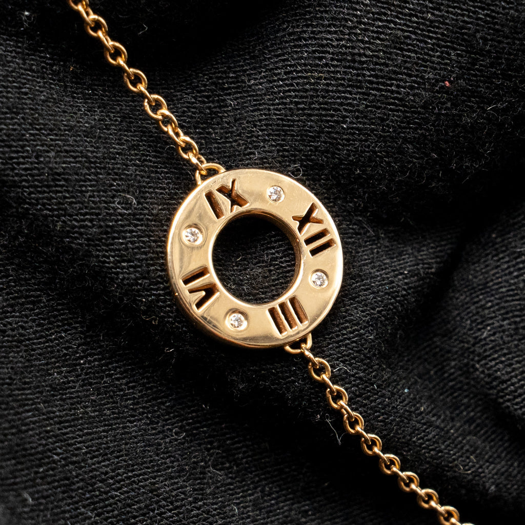 TIFFANY ATALAS BRACELET ROSE GOLD / DIAMONDS