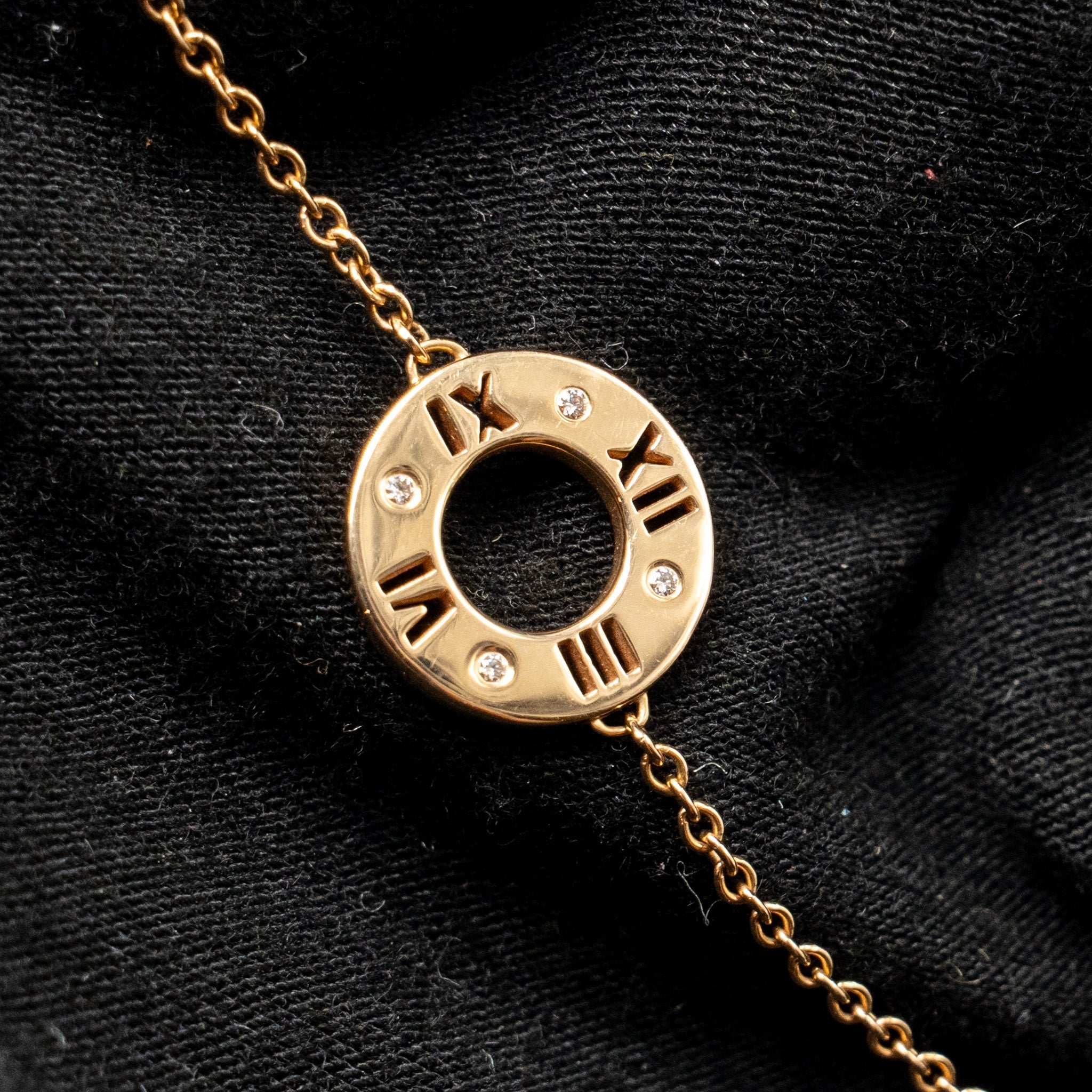 TIFFANY ATALAS BRACELET ROSE GOLD / DIAMONDS
