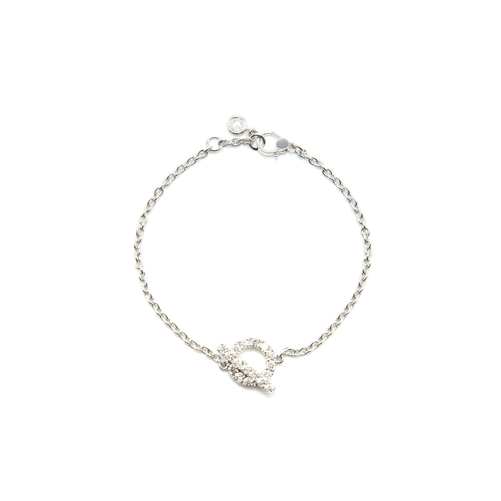 HERMES FINESSE BRACELET WHITEGOLD