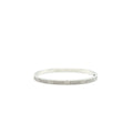 CARTIER LOVE BRACELET, SMALL MODE PAVED WHITE GOLD WITH DIAMONDS