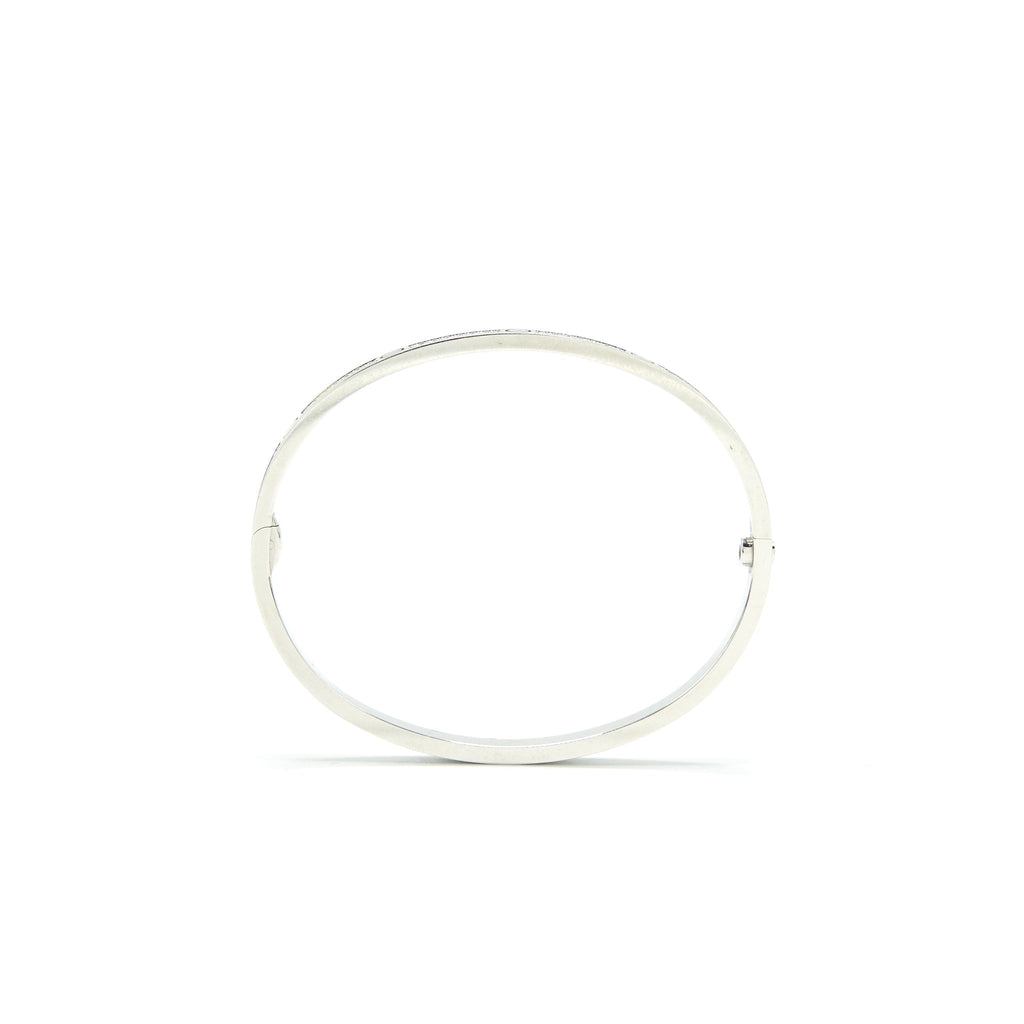 CARTIER LOVE BRACELET, SMALL MODE PAVED WHITE GOLD WITH DIAMONDS
