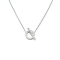 HERMES FINESSE PENDANT WHITE GOLD WITH DIAMOND