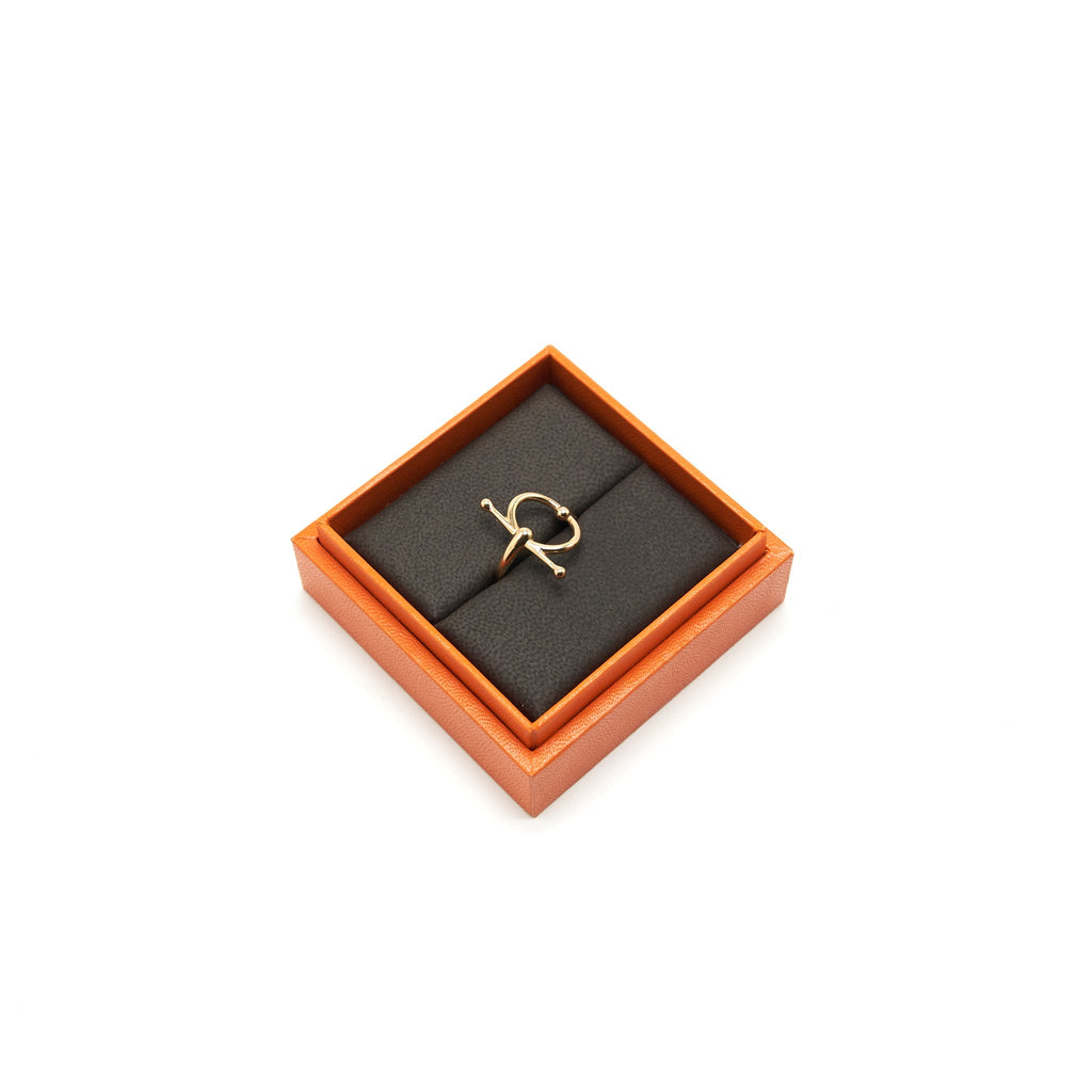 HERMES BAGUE FILET D'OR