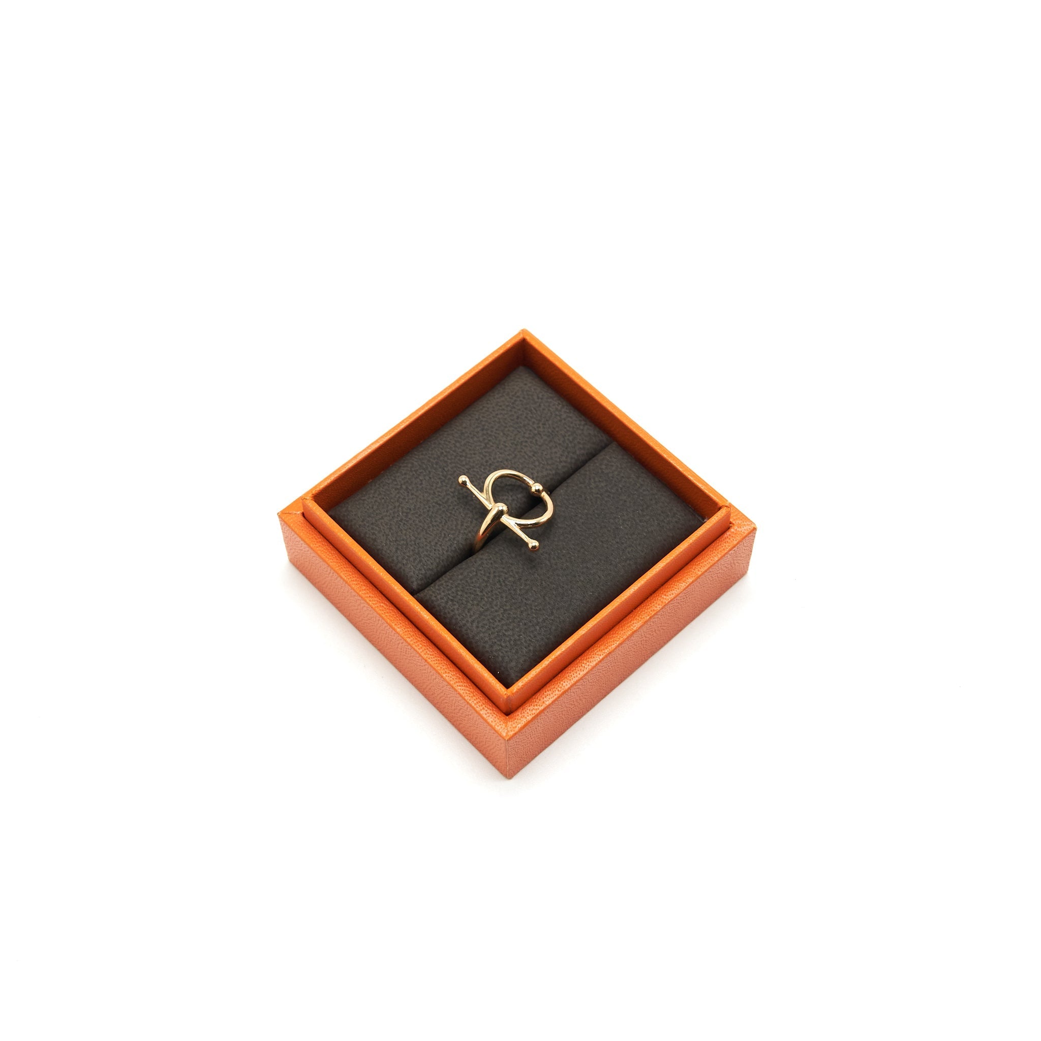 HERMES BAGUE FILET D'OR