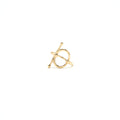 HERMES BAGUE FILET D'OR