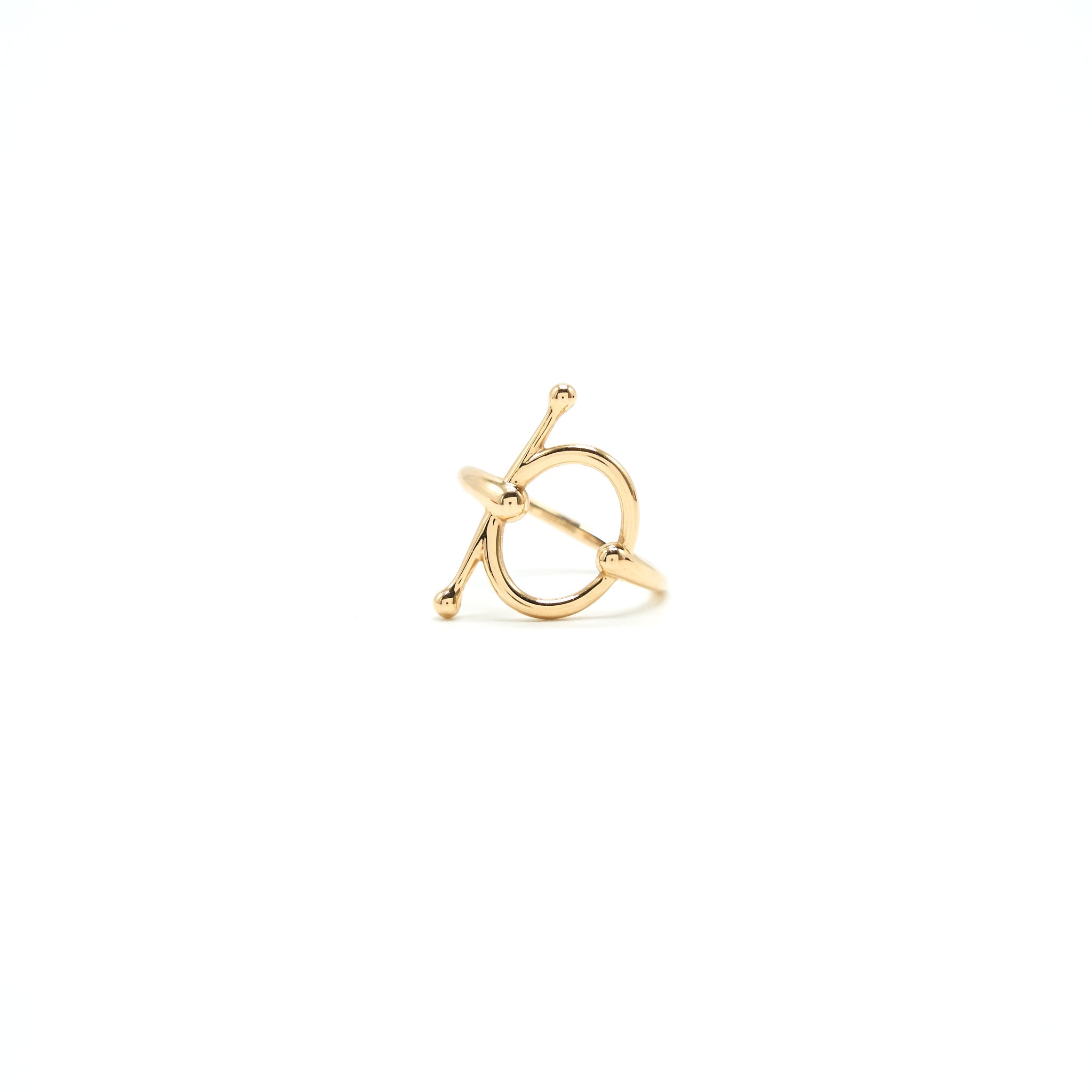 HERMES BAGUE FILET D'OR