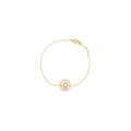 DIOR ROSE DES VENTS BRACELET ROSE GOLD, DIAMONDS AND PINK OPAL