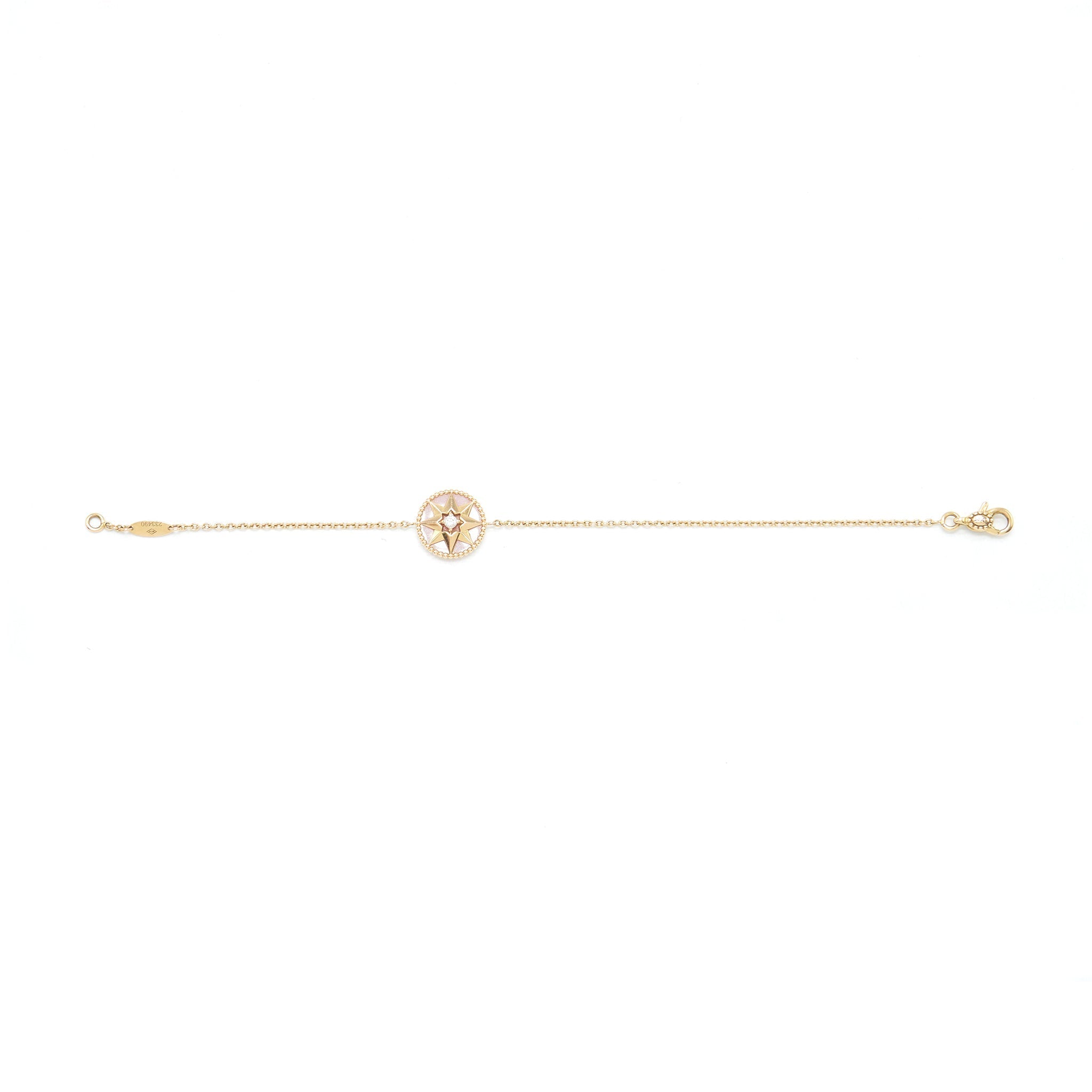 DIOR ROSE DES VENTS BRACELET ROSE GOLD, DIAMONDS AND PINK OPAL
