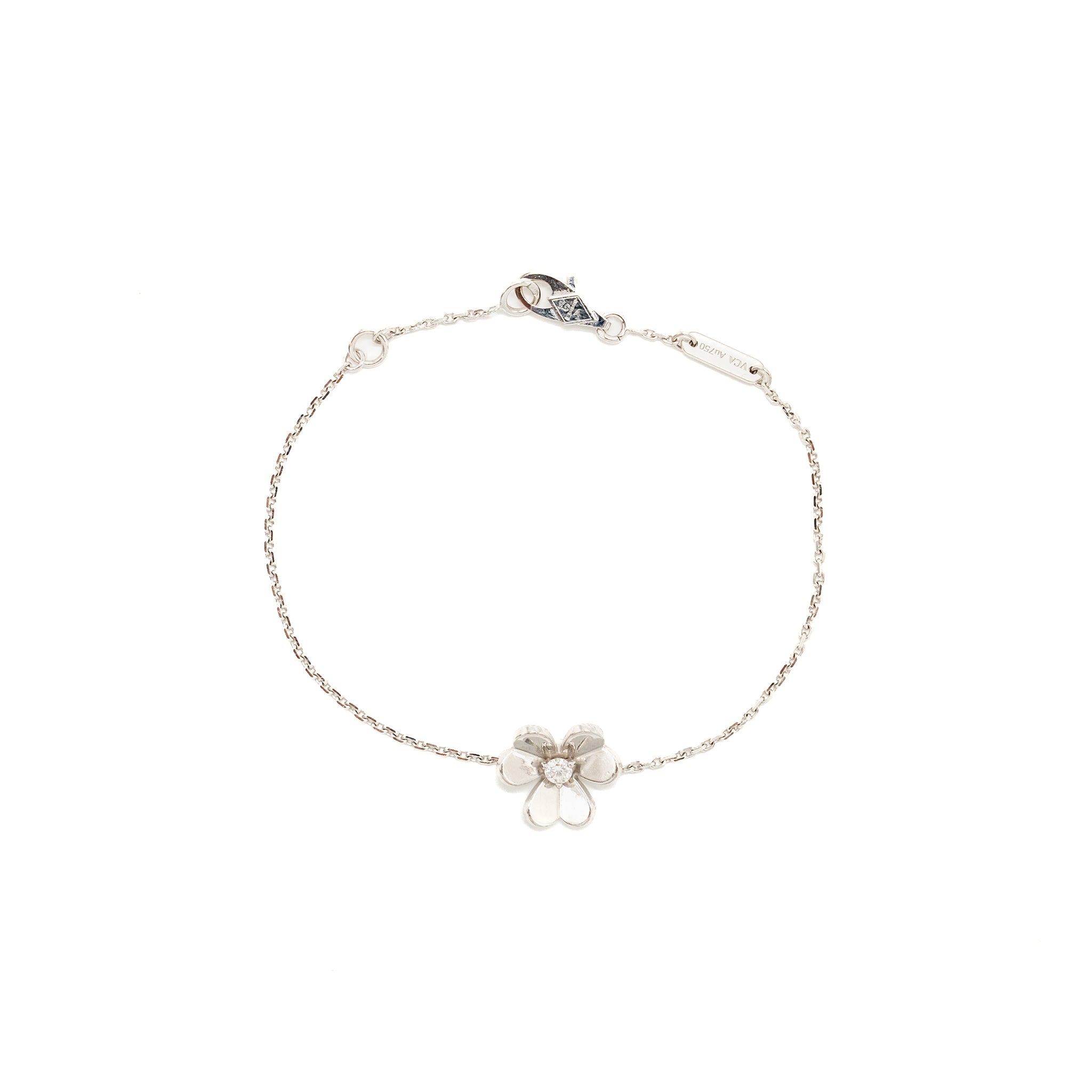 VAN CLEEF & ARPELS FRIVOLE BRACELET WHITE GOLD, DIAMOND