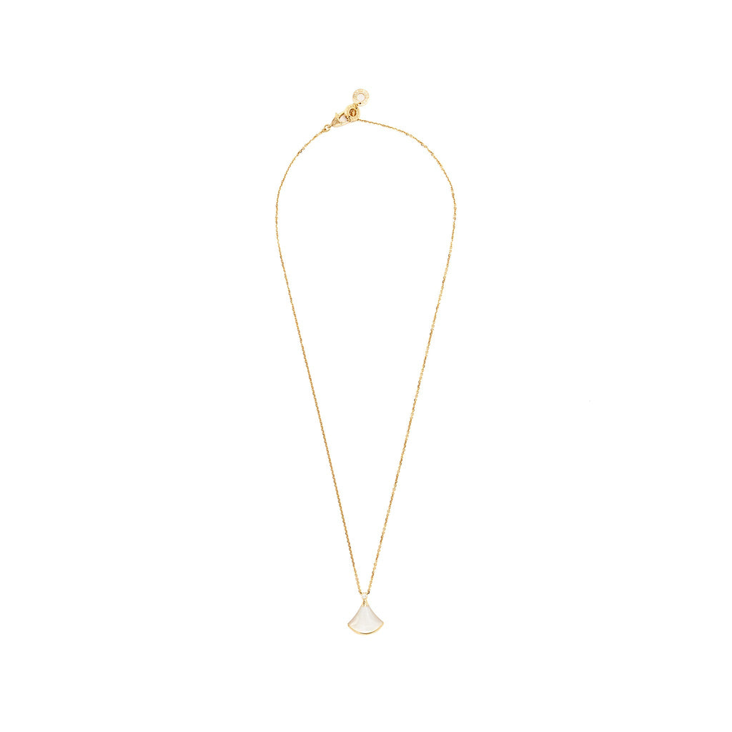 BVLGARI DIVAS’ DREAM NECKLACE MOTHER-OF-PEARL/DIAMOND ROSE GOLD