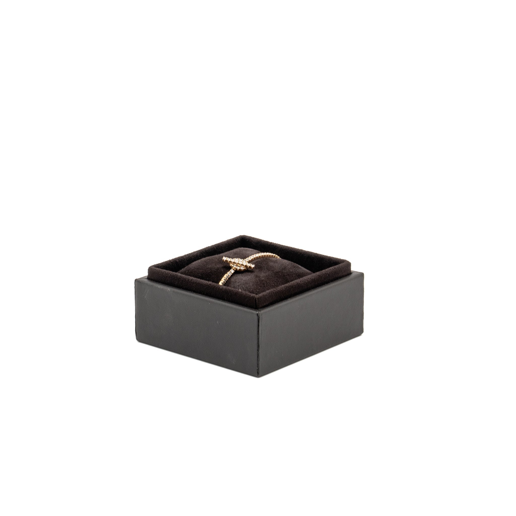 HERMES FINESSE BRACELET ROSE GOLD, DIAMONDS