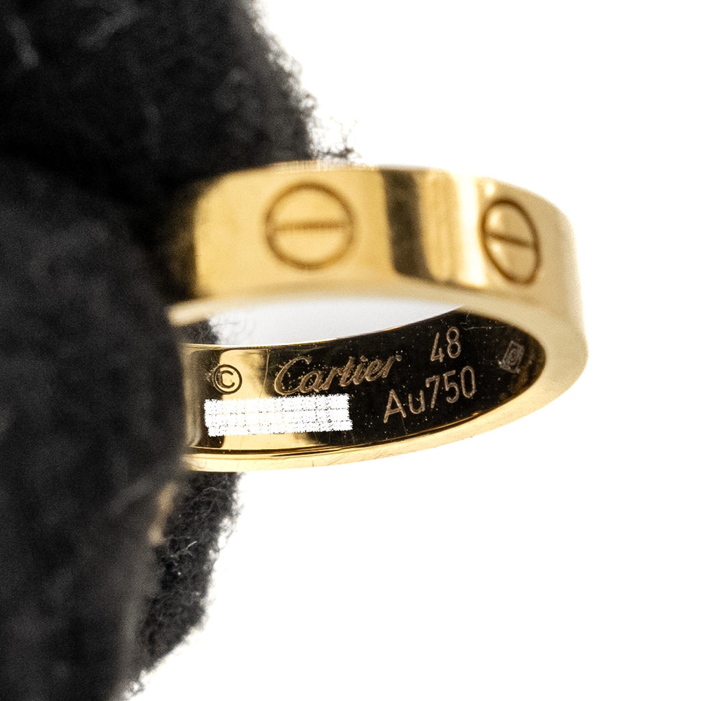CARTIER LOVE WEDDING BAND YELLOW GOLD, DIAMOND