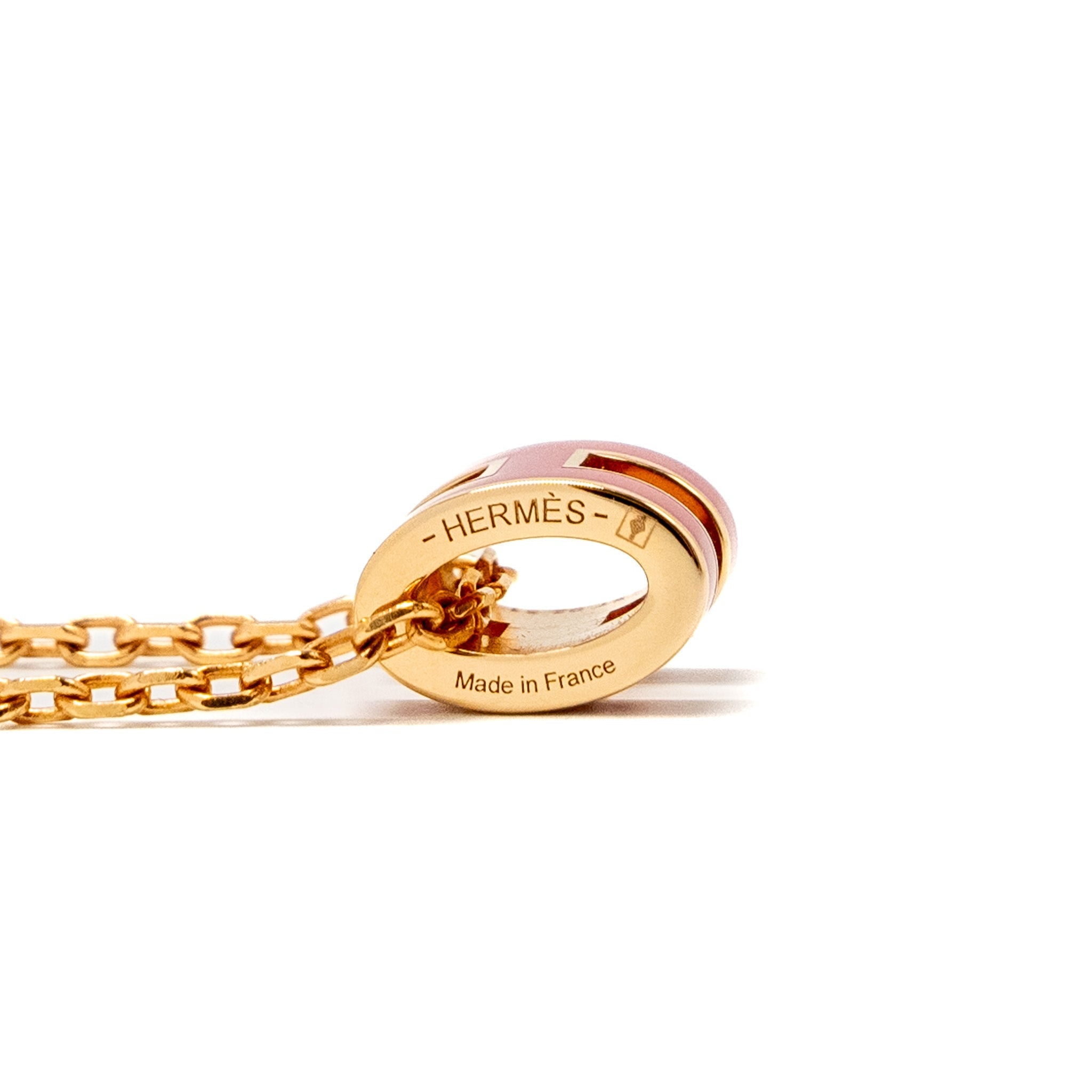 HERMES MINI POP H PENDANT PLOR ROS FRAMBOISE RGHW