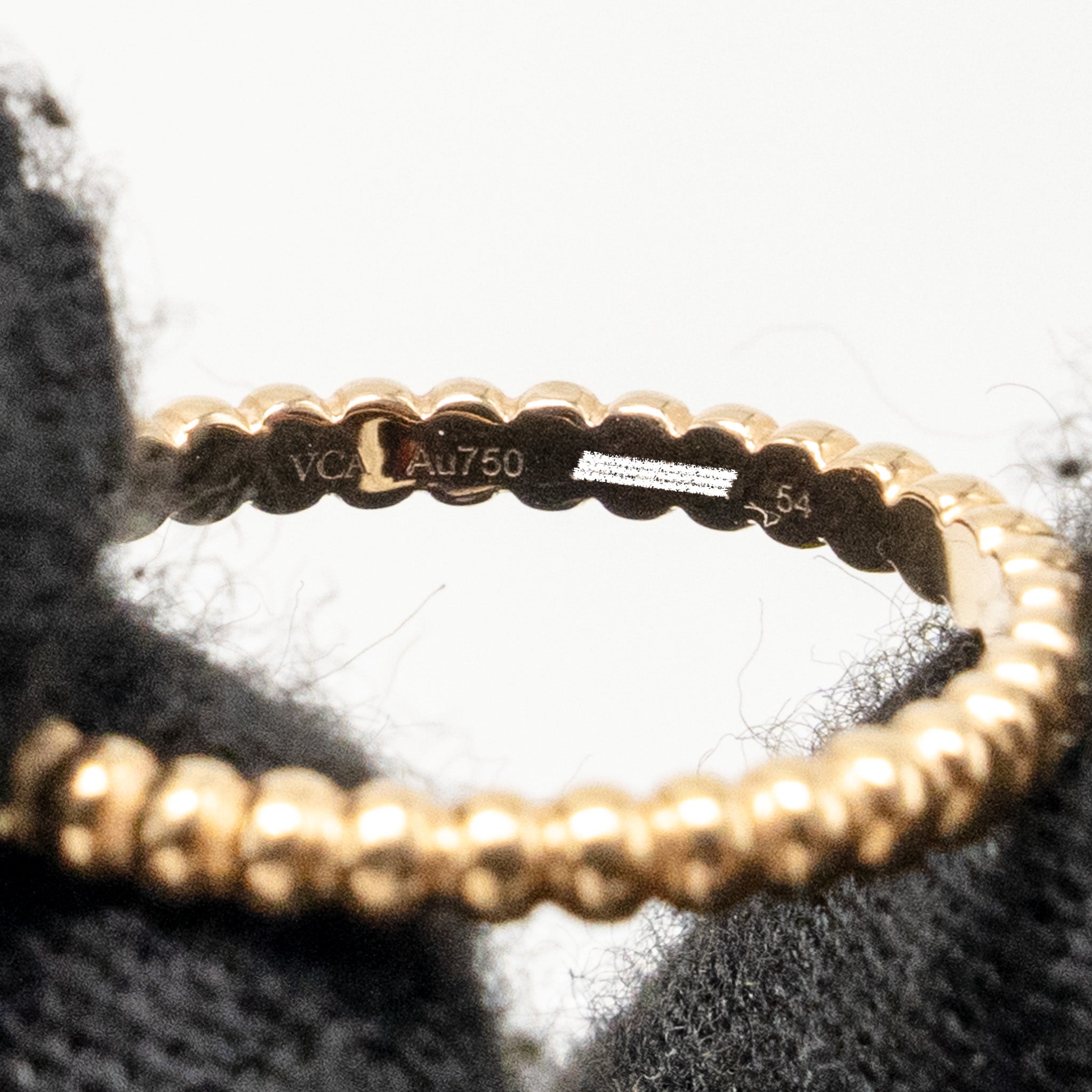 VAN CLEEF & ARPELS PERLÉE PEARLS OF GOLD RING ROSE GOLD